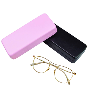 Étui de protection rigide portable rectangulaire personnalisé avec logo d'usine pour lunettes de soleil et de vue, motif uni, unisexe, pas cher - Product Image 2