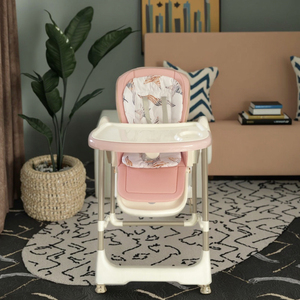 Chaise haute bébé convertible de luxe, pliable, en plastique, pour enfants de <span class=keywords><strong>6</strong></span> <span class=keywords><strong>mois</strong></span> et plus, design moderne, style hôtel, école - Product Image 6