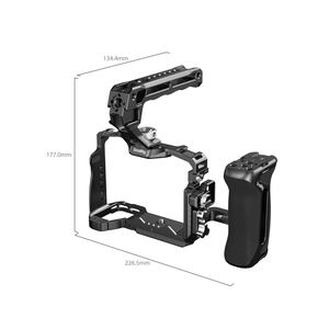 Kit de Soporte Avanzado SmallRig 3669D para Cámara <span class=keywords><strong>Sony</strong></span> A7 IV <span class=keywords><strong>A7R</strong></span> <span class=keywords><strong>V</strong></span> A7S III, Soporte de Aleación de Aluminio con Asa Superior, Asa Lateral y Abrazadera HDMI - Product Image 2