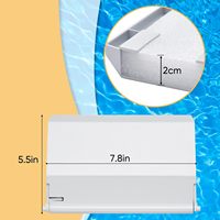 Hayward Series Accessory Skimmer Weir Aksesori alat kolam rakitan Flap untuk model Accessory SP1082 SP1083 SP1084 SP1086 (1 buah)