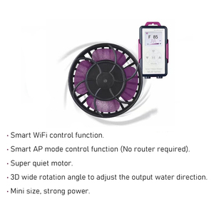 제바오 제코드 MLW WiFi 해수 수족관 웨이브메이커 펌프 (해양 산호초 어항용) - Product Image 3