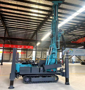 Plataforma de Perforación de Pozos de Agua Profunda de 450m, Totalmente Hidráulica, 96kw, UY450, Montada sobre Orugas, con Motor Diésel, Caja de Cambios y Bomba - Product Image 1