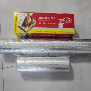 Chất lượng cao 8011 Jumbo CuộN cấp thực phẩm chống cháy 5005 30cm 50m 100m giá mỗi tấn 10mic 12mic 15mic 20mic nhôm lá mỏng - Product Image 2