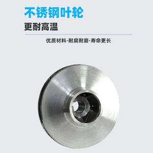 Bomba de Circulación Química de Acero Inoxidable CQ con Accionamiento Magnético, Resistente a Ácidos, Álcalis, Corrosión y Altas Temperaturas, 100 L/min, 100 m de Elevación - Product Image 2