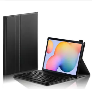 Casing Pemegang Keyboard Samsung Galaxy Tab S7, SM-T870/T875 Keyboard Nirkabel Dapat Dilepas