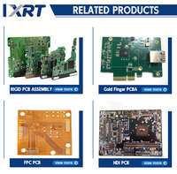 Vente en gros de circuits imprimés FR4 HASL sans plomb à 2 couches, fabrication de circuits imprimés / FPC, 1 pièce MOQ, électronique grand public