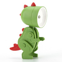 Lampe de lecture LED pour animaux de compagnie, mini veilleuse mignonne, jouet décoratif de table, lumière d'ambiance, dinosaure de dessin animé, cadeau, veilleuse, jouets pour enfants, mini lampe