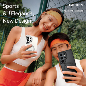 เคสโทรศัพท์กันรอยนิ้วมือแบบกึ่งโปร่งแสงรุ่นใหม่ เหมาะสำหรับ Samsung S26Ultra, S26U พร้อมที่ยึดแบบหมุนได้รูปทรงไม้เทนนิส, S26 - Product Image 3