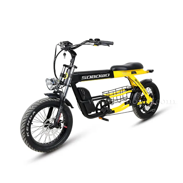 1000W Großhandel Leistungsstarke Erwachsene Elektrische Moped mit Pedale