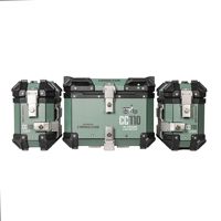 Pour Honda CC110 PG-1, sacoches latérales en aluminium 36L/45L, coffre supérieur 3 pièces, sacoches de selle de moto avec autocollants