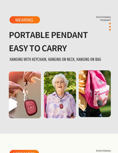 Localizador GPS 4G Impermeable IPX7 para Personas Mayores con Alarma de Caídas, Reloj Hablante, Marcación Rápida, Monitoreo de Voz y Seguridad Personal V50 - Product Image 4