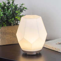 Diffuseur d'huiles essentielles à ultrasons avec réservoir d'eau de 150 ml Effet de lumière chaude et douce et arrêt automatique