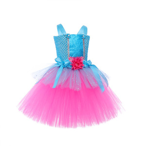 Vestido <span class=keywords><strong>de</strong></span> tutú <span class=keywords><strong>de</strong></span> <span class=keywords><strong>Trolls</strong></span> para niñas, disfraces <span class=keywords><strong>de</strong></span> princesa Poppy para cumpleaños, disfraces <span class=keywords><strong>de</strong></span> elfos mágicos para Halloween, trajes <span class=keywords><strong>de</strong></span> hadas con flores para niñas - Product Image 4