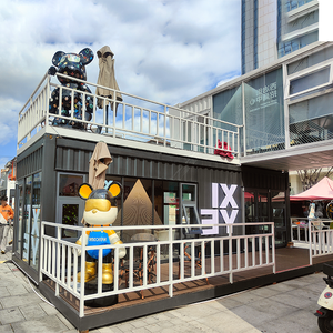Conteneur pliable écologique 20 pieds/40 pieds 2025 pour Bar à café <span class=keywords><strong>Netflix</strong></span>, Boutique éphémère, Dortoir d'employés, Décoration personnalisée pour centre commercial - Product Image 6