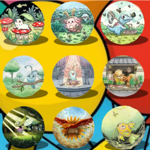 Jeu <span class=keywords><strong>de</strong></span> cartes à collectionner Pokémoned World <span class=keywords><strong>Pikachu</strong></span> Eevee Exquisite Laser B5 Flash Card Board Game Pokemoned Trading Card Shrink <span class=keywords><strong>Film</strong></span> - Product Image 2