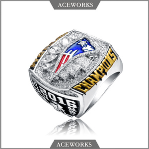 ACEWORKS Made Championship <b>Men</b> <b>Tungsten</b> Signet Custom Club <b>Ring</b> - Product Image 3