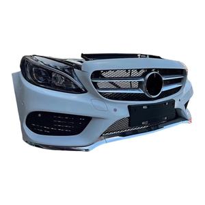 Conjunto de Parachoques Delantero, Faros Delanteros y Ventilador Electrónico de Radiador para <span class=keywords><strong>Mercedes</strong></span> Benz Clase C W205 - Product Image 1