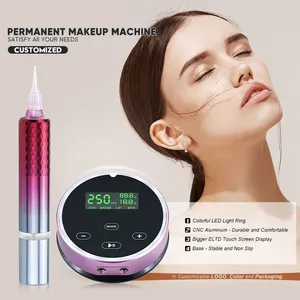 BIOMASER FACTORY SUPPLY 2023 Hair Stroke dermocrafo P30 Microblading Permanent Makeup Machine tattoo MTS Semi Wireless Tattoo