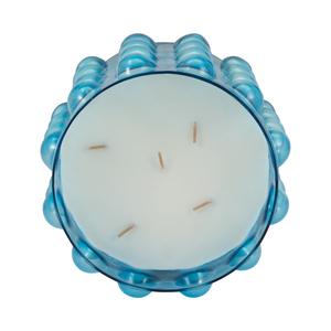 Candela Profumata con Design a Bolle di Vetro, Votiva Decorativa per Uso Interno in Casa Moderna - Product Image 6