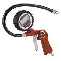 8865065 EXTOL Quick Coupling Nipple Battery Powered Air Tire Inflating Gun with High Precision Digital Gauge