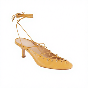 <span class=keywords><strong>Tacchi</strong></span> Alti da Donna di Lusso di Nicchia, Estate 2025, Nuova Moda, Commercio Estero Transfrontaliero, Retro, Senza Schienale, Allacciatura, Tacco a Calice - Product Image 1
