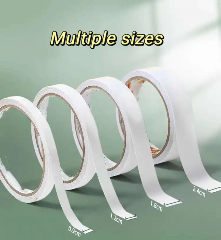 High Strong Self Stick Adhesive Tape Tack Double Sided Craft Tissue Tape With Solvent Adhesive Jumbo Roll