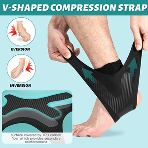 Tobilleras Deportivas Transpirables <span class=keywords><strong>de</strong></span> Compresión Elástica al por Mayor, Soporte <span class=keywords><strong>para</strong></span> <span class=keywords><strong>Tobillo</strong></span>, Venda <span class=keywords><strong>de</strong></span> <span class=keywords><strong>Tobillo</strong></span> - Product Image 5