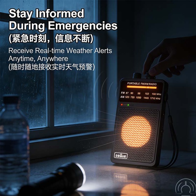 OEM Portable Retro Radio AM/FM Pocket Walkman Style with Pointer Tuning Built-in Antenna Earphone Rechargeable Battery Screen