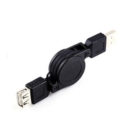 USB 2.0 Câble USB rétractable avec Mâle à Femelle Câble D'extension pour le Chargement et Transfert De Données