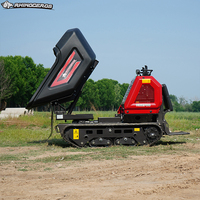 Mini-dumper sur chenilles Rhinoceros Dumper KS2700 pour boue et béton, et mini-dumper motorisé à vendre aux États-Unis