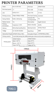 Factory Sales Roll to Roll UV DTF with <b>Laminator</b> Fast Speed 2 XP600 Printheads UV Dtf A/B Film Printing Machine - Product Image 2