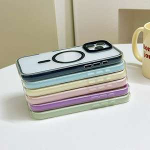   Funda blanda para teléfono Apple 17 Pro, 16 Pro Max, simple, 14/13/15, nueva, color caramelo, 12, para mujer - Product Image 3