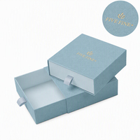 Boîtes d'emballage pour bijoux de style tiroir, faites à la main, couleur personnalisée (carton rigide), finitions d'impression personnalisables (boîtes brillantes/mates)