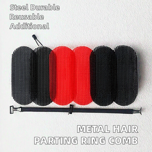 Reusable Nylon Hair Claw <b>Clips</b> Self Adhesive Non-Slip for Beauty Salon Use in Styling Cutting Coloring - Product Image 4
