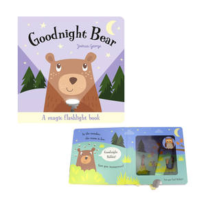 <span class=keywords><strong>Libro</strong></span> Mágico de la Antorcha, Buenas Noches Oso, Juego de Lectura Infantil, <span class=keywords><strong>Libro</strong></span> de Cartón, 3~6 Años, Juguetes Educativos Tempranos, Regalos <span class=keywords><strong>para</strong></span> Niños - Product Image 1