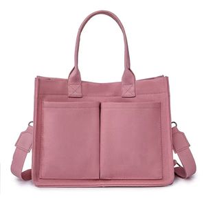 Bolsas de Lona Multifuncionales de Gran Capacidad con Logotipo Personalizable, Bolsas de Hombro con Impresión por Transferencia de Calor para Regalos Promocionales - Product Image 5