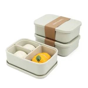 BPA Free Leak Proof Wieder verwendbarer Silikon-Vorrats behälter für Kinder Schule Bento Lunch Box für Kinder