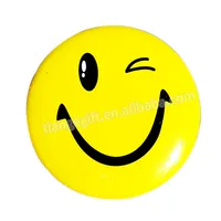 Custom Mall/Shop Promotion High Quality Colorful Badge Smile Face Button Smiley Face Badges