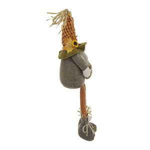 Poupées Gnomes Marron Db 10.2x8.7x24.5 cm en Tissu Faits Main Rustiques pour Décoration de Fêtes, Récolte, Automne et Thanksgiving - Product Image 6