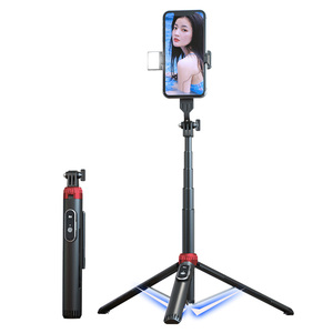 Trépied perche à selfie extensible et pliable pour téléphone portable – Idéal pour la photographie portable - Product Image 2
