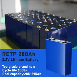 Factory Price 280Ah Lifepo4 3.2V Batteries Solar Energy Home Power Wall Lifepo4 Battery Cell Lithium Ion Battery