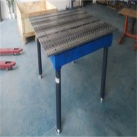 Table de soudage 3D YAHANDA avec durcissement au nitride uniforme, kits de positionnement complets, garantie 1 an pour véhicules utilitaires à énergie nouvelle