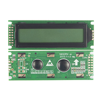 Module LCD COB 1602 double rangée 16x2 14 broches 2,24 pouces Affichage STN Rétroéclairage LED 3,3V/5V Montage sur carte PCB 350cd/m² -20°C-70°C