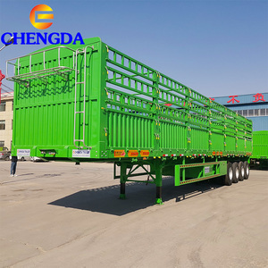 Semirremolque de Pared Lateral de <span class=keywords><strong>Segunda</strong></span> <span class=keywords><strong>Mano</strong></span> de 3 Ejes y 60T de la Fábrica Chengda - Product Image 5