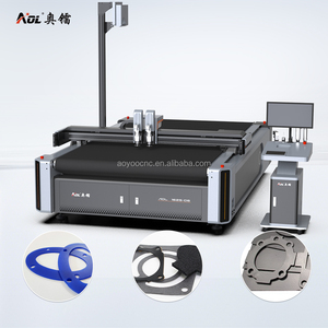 Máquina de Corte de Espuma, <span class=keywords><strong>Goma</strong></span> y Juntas de <span class=keywords><strong>Eva</strong></span> con Cuchilla Oscilante Digital CNC 1625 Totalmente Automática - Product Image 1