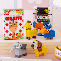 Taille-crayon en plastique, blocs de construction, puzzle de maternelle, pour élèves du primaire, papeterie d'apprentissage, bricolage