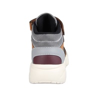 Chaussures décontractées en cuir pour enfants, baskets plates pour garçons et filles, chaussures de printemps et d'automne pour enfants, maille MD unisexe