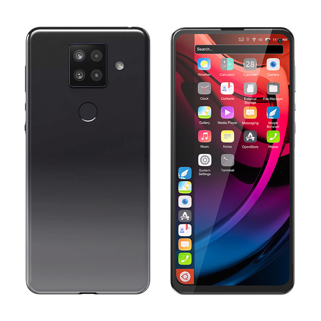 China Original QCOM U6701 6.7 Inch OEM Phone with Open Source Turnkey Mode Ubuntu Linux 4G Smartphone