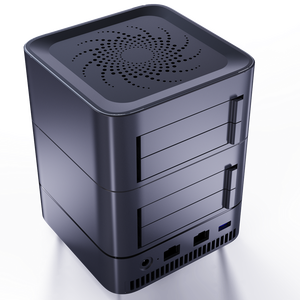 Servidor de Almacenamiento en la Nube NAS Multi-interfaz con <span class=keywords><strong>CPU</strong></span> Intel Jasper Lake <span class=keywords><strong>N4500</strong></span>, 4 Bahías para SSD de 2.5\", 8G/16G de RAM - Product Image 4