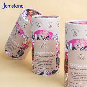 Tubo de embalaje de papel impreso en color personalizado de Materiales ecológicos de Venta caliente con tapa - Product Image 6